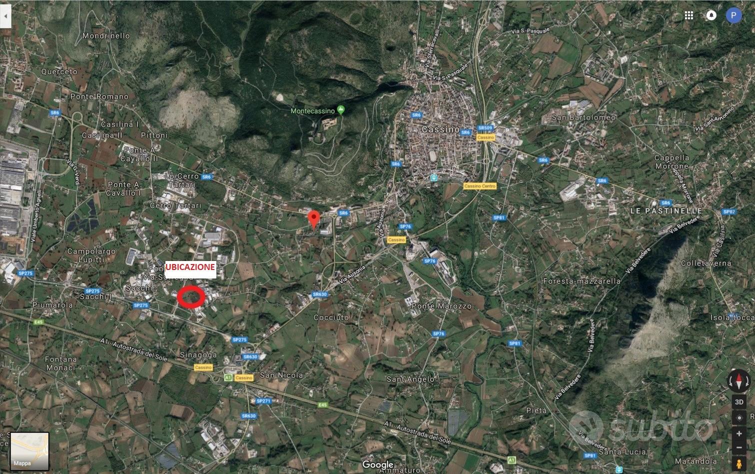 Terreno edificabile industriale a servizi cassino - Vista 2