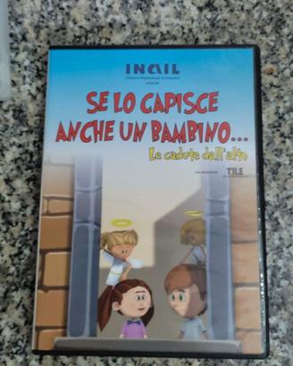 dvd italia inail cartone se lo capisce anche un ba