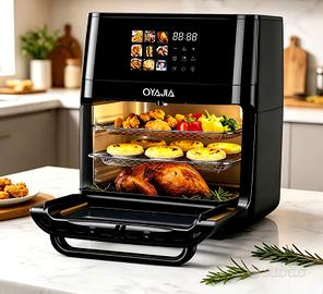 Forno Multifunzione 9 In 1. Acciaio.