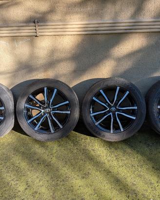 CERCHI LEGA 16 ORIGIN TOYOTA YARIS GOMMATI ESTIVI