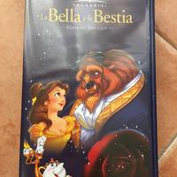 VHS cartone La Bella e la Bestia-W. Disney orig