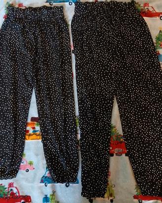 Pantaloni freschi per gemelle o sorelle
