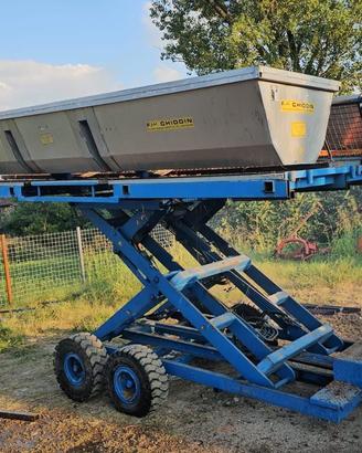 Rimorchi vasca porta uva