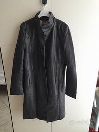 Cappotto in pelle