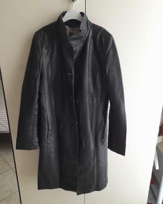 Cappotto in pelle