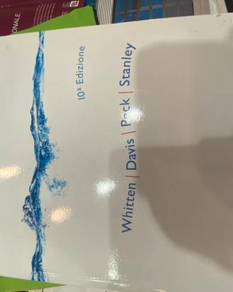 LIBRO UNIVERSITA' CHIMICA