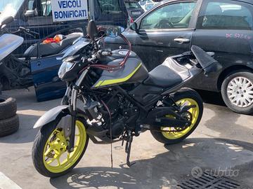 YAMAHA MT 03 - ANNO 2018 - PER RICAMBI