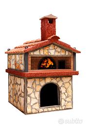 Forno a legna per pizza da giardino