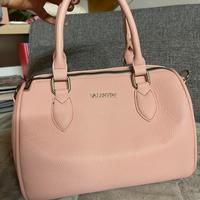 Borsa rosa capiente marca Valentini