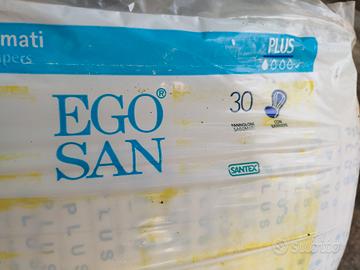 2 pacchi sigillati di pannolini per incontinenza 