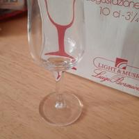 n.6 bicchieri 10cl sherry Bormioli serie Raffaello