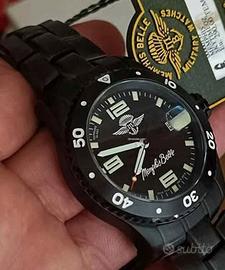 Orologio Memphis Belle SKY TIME SS PVD Black Ø 37