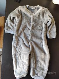 pagliaccetto pile per bimbo/a  12-18 mesi