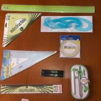 Set completo squadre e compasso