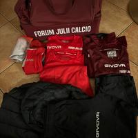 Kit divisa e sacca Forum Julii Calcio