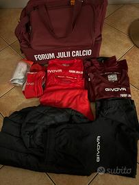 Kit divisa e sacca Forum Julii Calcio