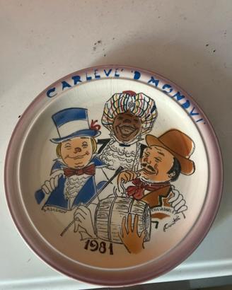 Piatto da collezione Carlevè 'd Mondvì 1981