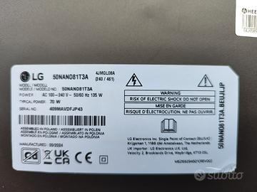 Ricambi TV LG 50NANO81T3A