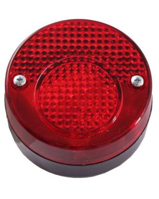 Fanale posteriore tondo bilampada per moto epoca