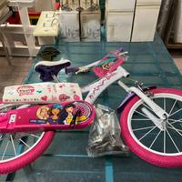 Bici per bambini, misura 16 pollici Barbie