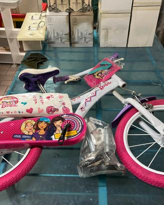 Bici per bambini, misura 16 pollici Barbie