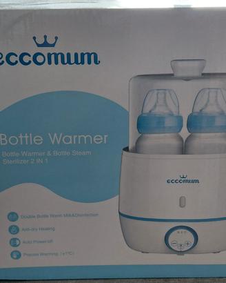 Scaldabiberon e sterilizzatore doppio 2 in 1