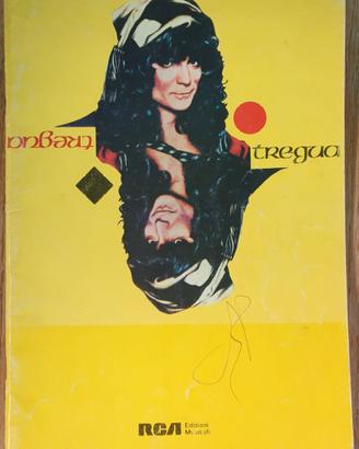 Libretto spartiti Renato Zero Tregua