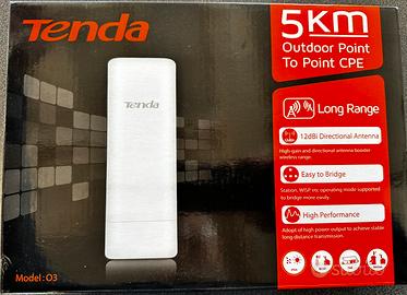 Tenda Model 03 point to point