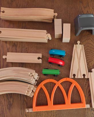 set treno legno ikea