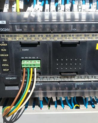 PLC più espansioni omron