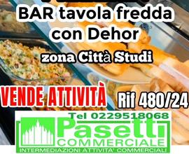 BAR TAVOLA FREDDA con dehor in zona Città Studi