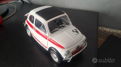 Burago fiat 500 abarth 1/18 rara!