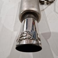 scarico sportivo inox omologato ragazzon 