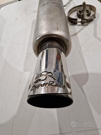 scarico sportivo inox omologato ragazzon 