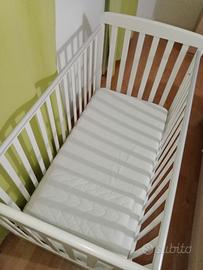 lettino completo con fasciatoio