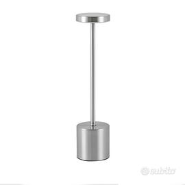 LAMPADA LED SOFT-TOUCH USB Argento