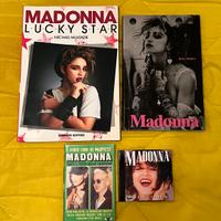 MADONNA SET 1 LIBRO + 2 MINI LIBRI ANNI ‘80