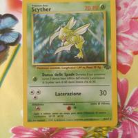 Carta Pokemon Scyther Holo Set Jungle 2000
