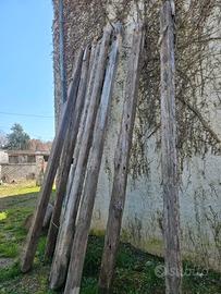 travi legno restauro 