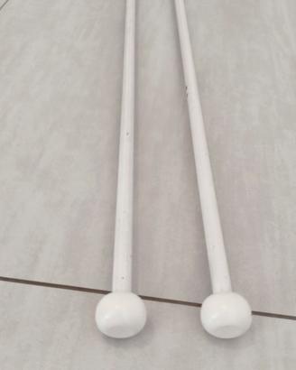 aste astine bastoni bastoncini per tende in legno