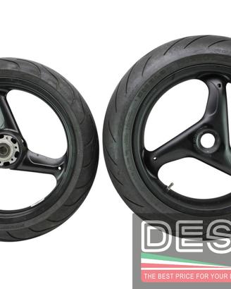 Coppia cerchi 3 razze Ducati 748 916 996 998