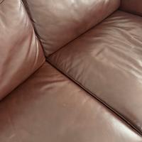 Salotto in pelle angolare