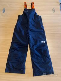 SALOPETTE SCI HELLY HANSEN BAMBINO/A BLU taglia 5