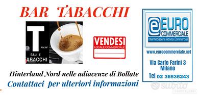 433/25 BAR TABACCHI in Città dell'Hinterland Nord