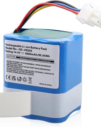 Batteria VR200 Vorwerk Folletto 6600mAh 14.4V