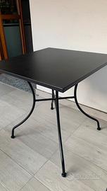 Tavolo da giardino Deghi 70*70 nero