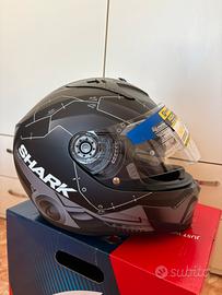 casco moto shark colore nero