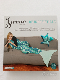 Coperta coda di sirena, mai usata