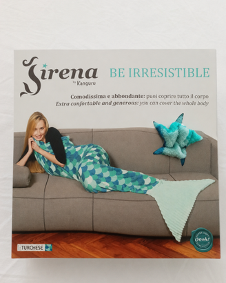 Coperta coda di sirena, mai usata