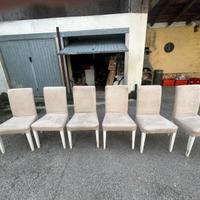 Sedie bianche
